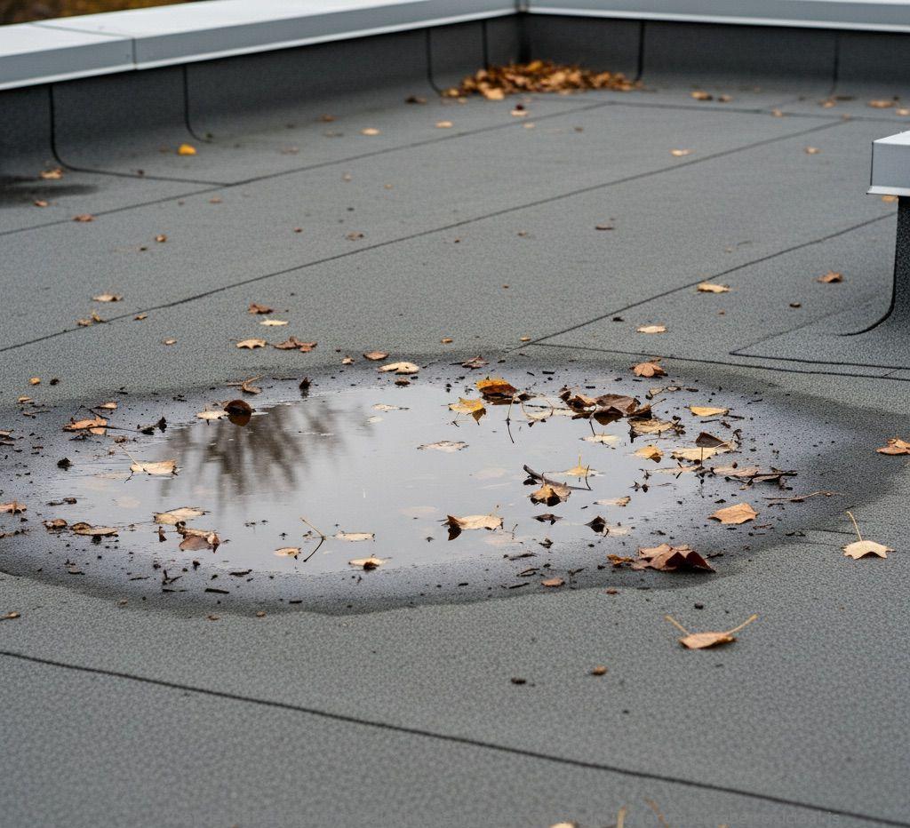 Daklekkage In Herfst Castricum