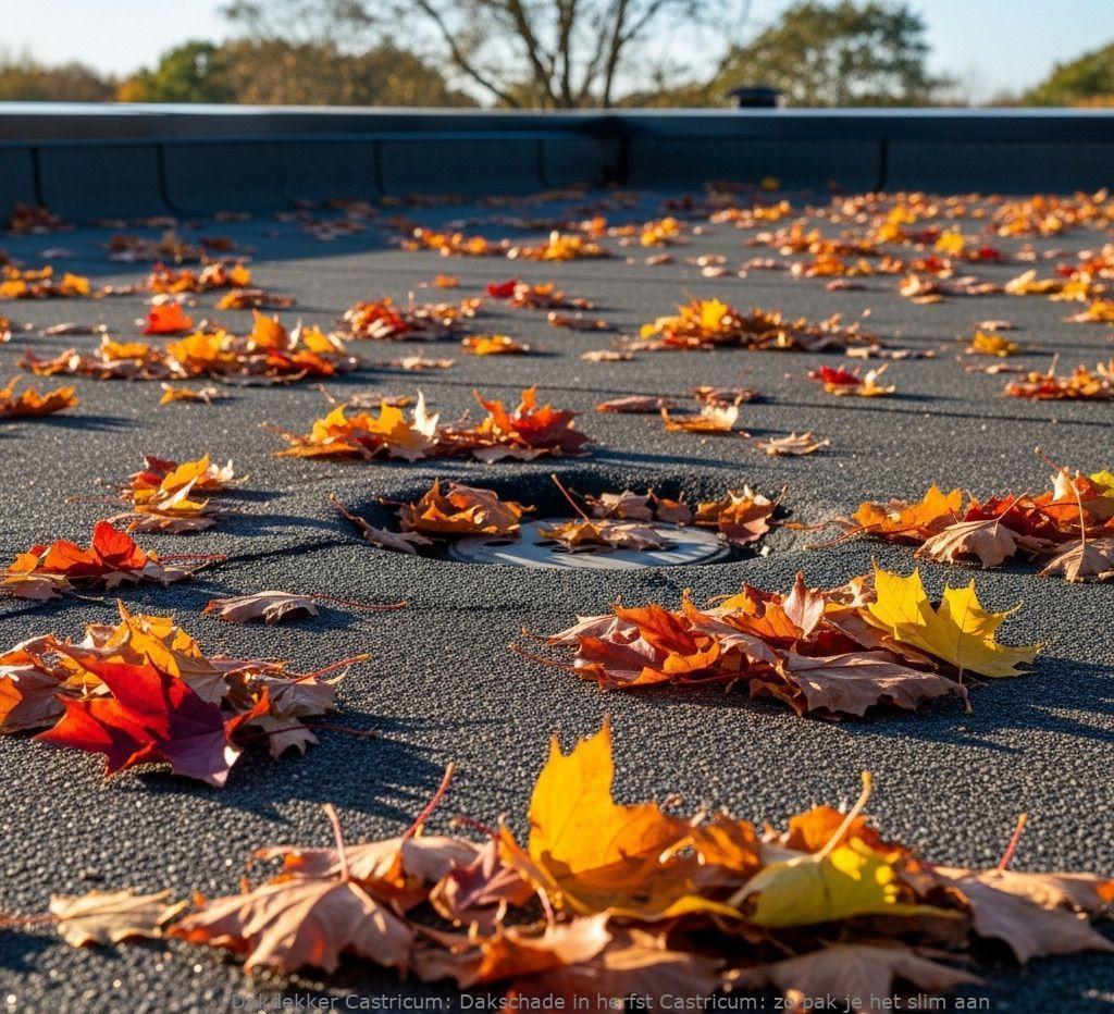 Dakschade In Herfst Castricum